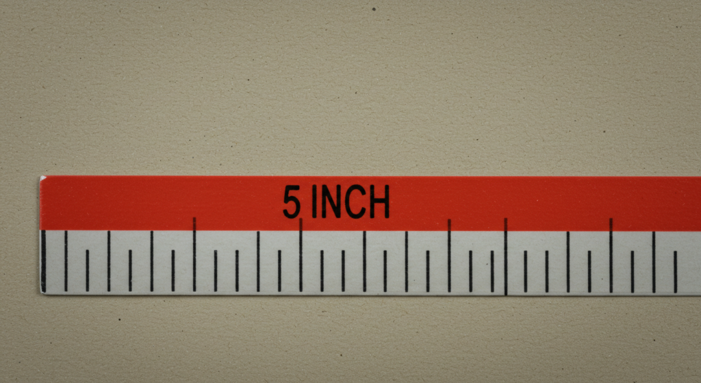 5 inches