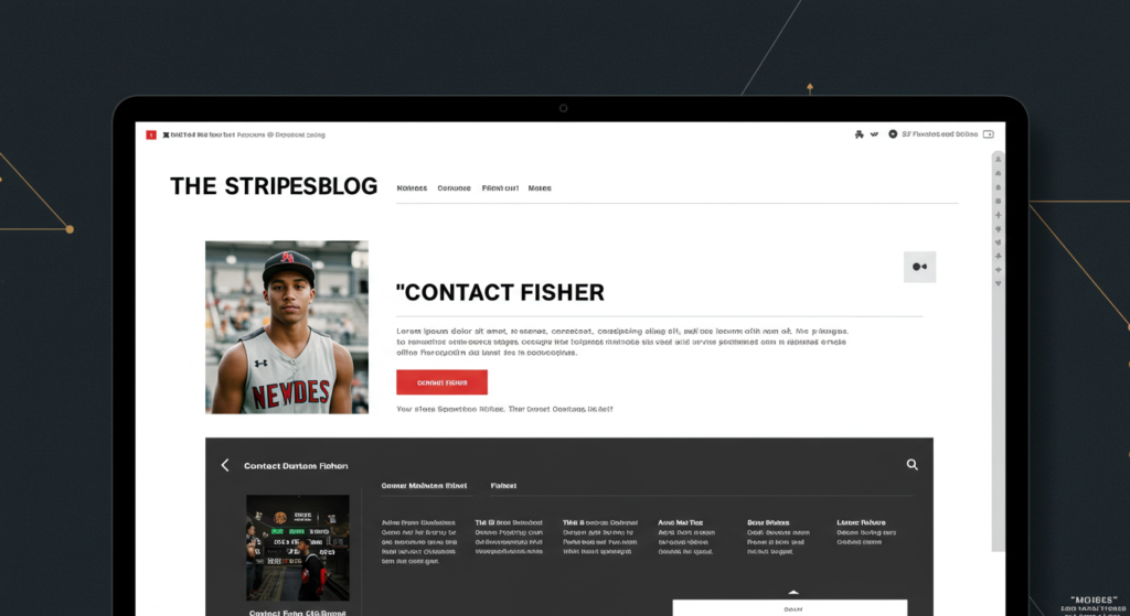 thestripesblog contact fisher